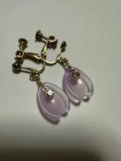 イヤリング　桜モチーフ