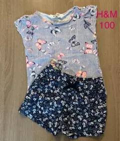 H&M    上下セット　100