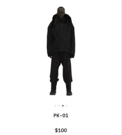 YZY PK-01 BLACK SIZE:2 yeezy ye イージーのサムネイル