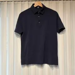 134 KAMAKURA ポロシャツ ネイビー 日本製 サイズ44のサムネイル