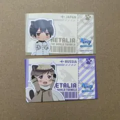 ヘタリアナンジャタウン限定カードロシア日本