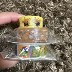 ポケモンデザイン マスキングテープ 3個セット