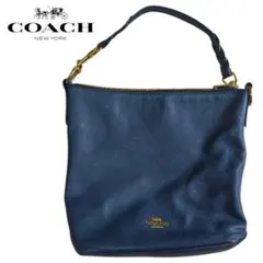 COACH ショルダーバッグ ネイビー