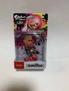 アミーボ スプラトゥーン　ガール　ネオンピンク