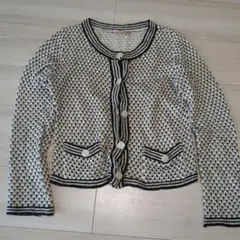 ナラカミーチェ　ストライプデザイン カーディガン サイズI　S