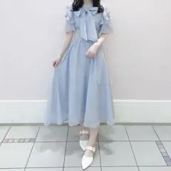 2026年最新】evelyn ワンピース 水色の人気アイテム - メルカリ