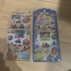 【正規品】 パペットスンスンシール 2枚セット　ドロップジュエリーシール