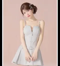 ROBE de FLEURS ミニドレス【土曜日までに購入で¥24000】