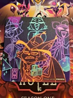 ハズビンホテル　カフェ　特典コースター　ハスク