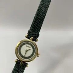 GUCCI グリーン レザー レディース腕時計のサムネイル