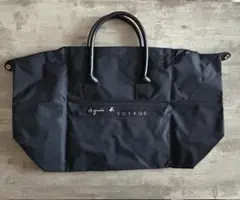 【未使用】agnes b アニエスベー ボストンバッグ 旅行バッグ 鍵付き