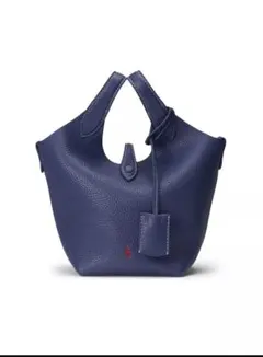 Polo Play ミディアムレザートート ピンク ショルダー 完売品 【美品