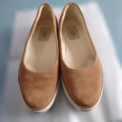 UGG ブラウン スエード ローファー