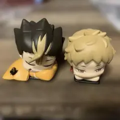 ハイキュー!! 西谷夕 夜久衛輔　ミニフィギュア 2種セット