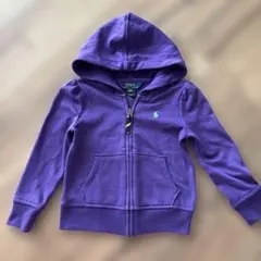 Polo Ralph Lauren 紫色 3T パーカー　100 ラルフローレン