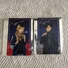 ハイキュー!! コスモワールド ホログラムカード　黒尾鉄朗　孤爪研磨