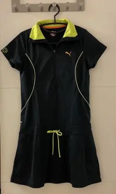 PUMA レディース ゴルフワンピース ブラック