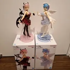 リゼロ　ラム　レム　フィギュア2体セット