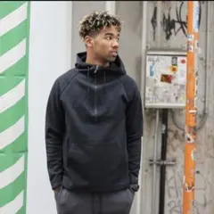 【NIKE】テックフリース ハーフジップ フーディー パーカー/size∶L