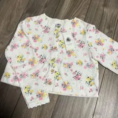 新品タグ付☆ プチバトー　花柄　カーディガン　120 130