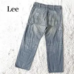 Lee リー ペインターパンツ ヒッコリー ストライプ ユーズド加工 S