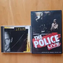 Sting ベストアルバム & The Police ライブDVD訳あり