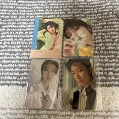 seventeen セブチ　ミンハオ　トレカ4枚セット　シール