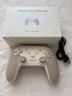 3COINS スリーコインズ ワイヤレスゲームコントローラー アイボリー