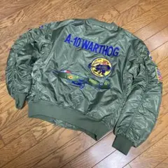 GAU-8 A-10 Warthog MA-1フライトジャケット(M)