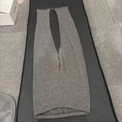 スコットクラブ・グレー リブ編みレギンス サイズ38