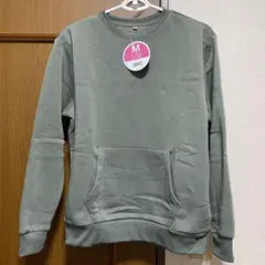 裏ボアスウェット　グリーン　Mサイズ　ナイトウェア　ルームウェア　部屋着