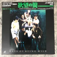 レーザーディスク 欲望の翼 DAYS OF BEING WILD　1324