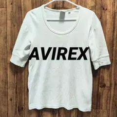 アヴィレックス AVIREX U.S.A. ホワイト 半袖Tシャツ Lサイズのサムネイル