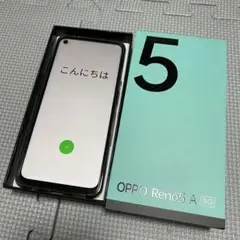 美品　OPPO Reno5 A 5G 本体