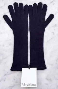 MaxMara PROCIDA ブラック手袋 Lサイズ - メルカリ