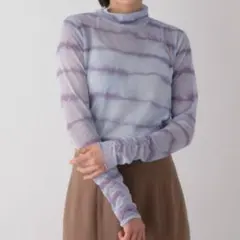 LOWRYSFARM シアースキンハイネックロングスリーブ