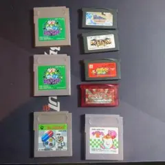 ゲームボーイとアドバンス ソフトセット 8本