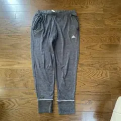 adidas グレー ジャージパンツ L