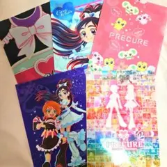 プリキュア 15th Anniversary クリアファイル 5枚セット