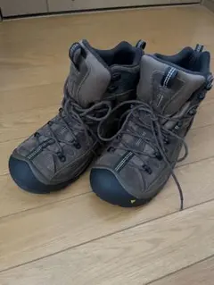 【美品】KEEN 登山靴 ブラウン ハイカット