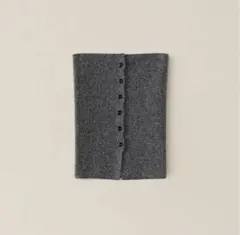 OHOTORO mixed tube knit charcoalのサムネイル