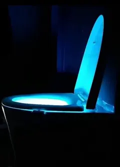 イルミネーション　トイレ　モーションセンサー　ナイトライト　赤外線