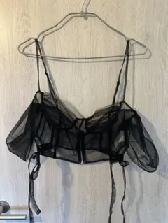 FETICO tulle bra フェティコ チュールブラ ビスチェ - メルカリ