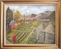 【送料込】F30号 重厚ゴールド油彩額縁