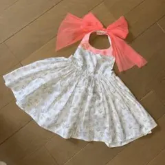 MARUMARU ベビーエプロン 花柄