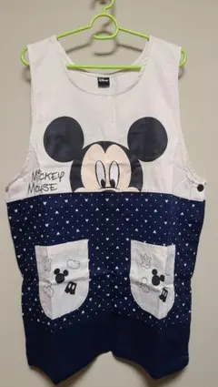 ミッキー　 エプロン 保育士