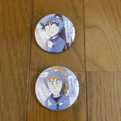 忍たま乱太郎 尾浜勘右衛門 鉢屋三郎 缶バッジ 2個セット