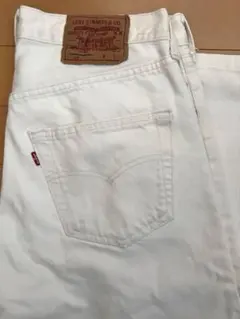き*や様 アメリカ製 リーバイス 501 ホワイトデニム