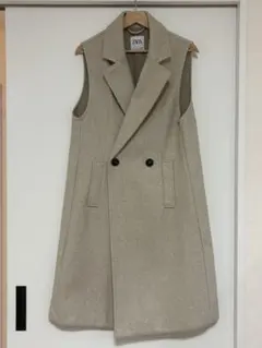 ZARA ロングジレ　コート