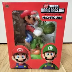 NewスーパーマリオブラザーズWii マックスフィギュア　マリオ&ヨッシー